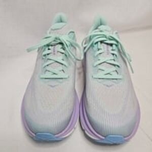 Hoka Mint and Lavender Athletic Shoes